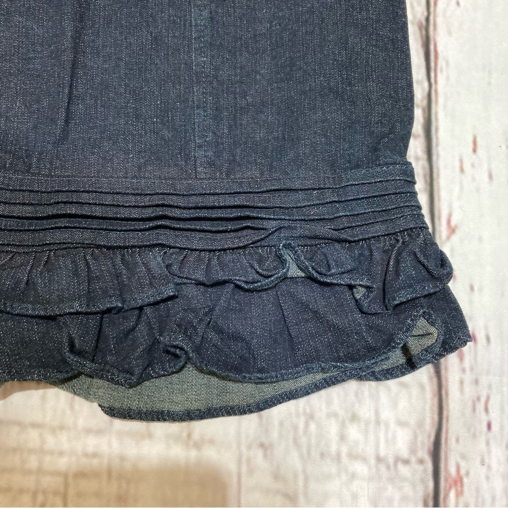 Angels Kiss Juniors denim mini skirt with little ruffles size 13 NWT Y2K - Picture 5 of 10